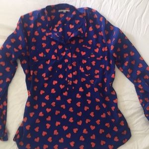 Cute heart shirt! Gap TALL large